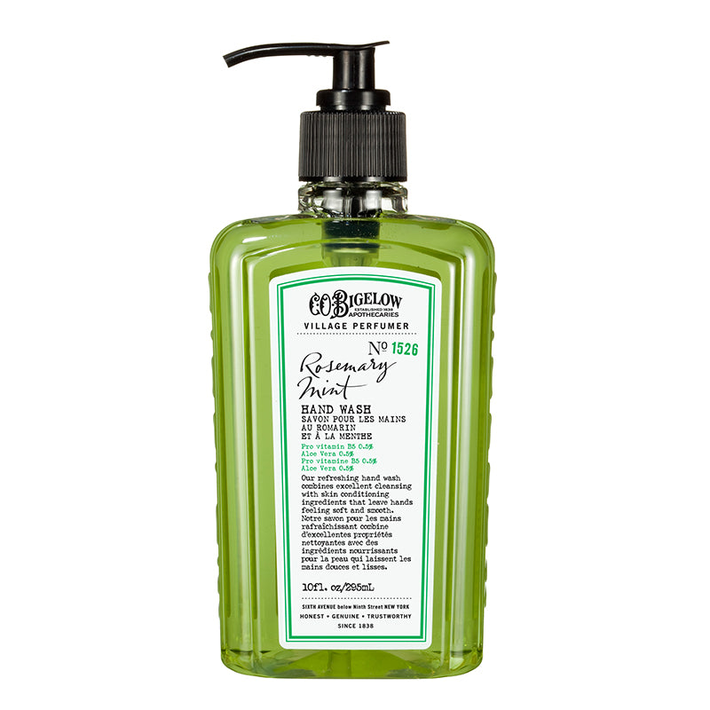CO Bigelow Rosemary Mint Hand Wash on white backdrop