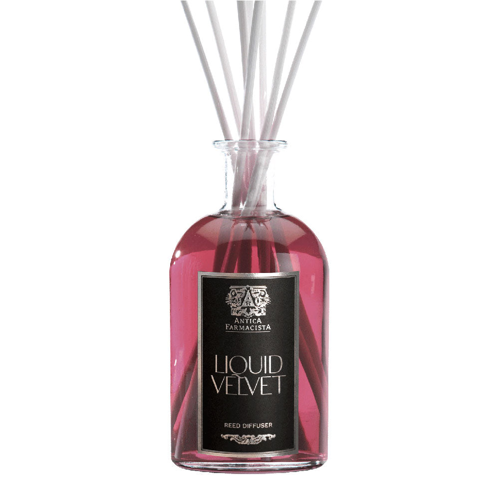 Liquid velvet diffuser on a white background