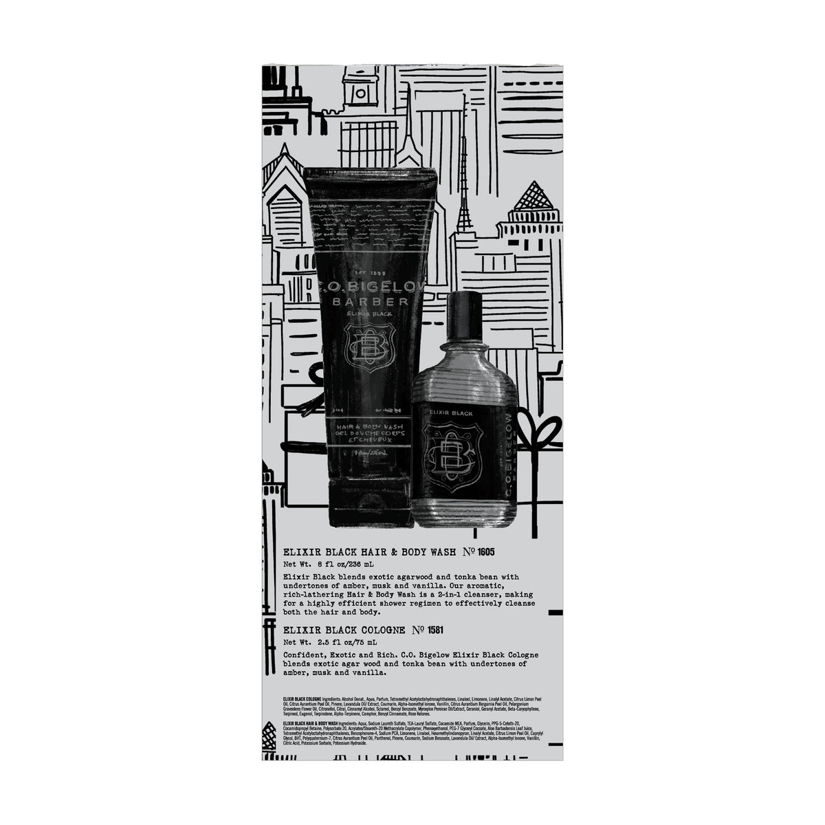 Elixir Black Duo - Apothecary Box