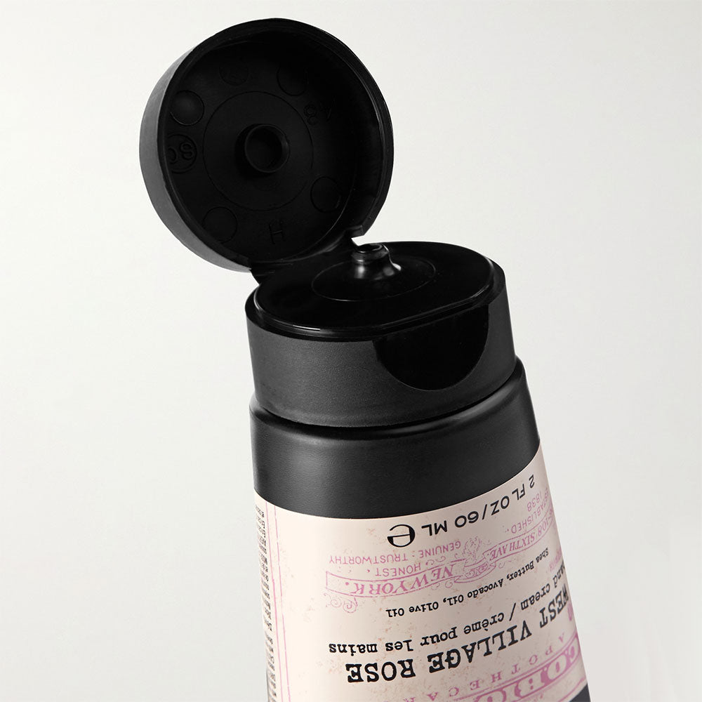 Close up on Iconic Collection West Village Rose Hand Cream 