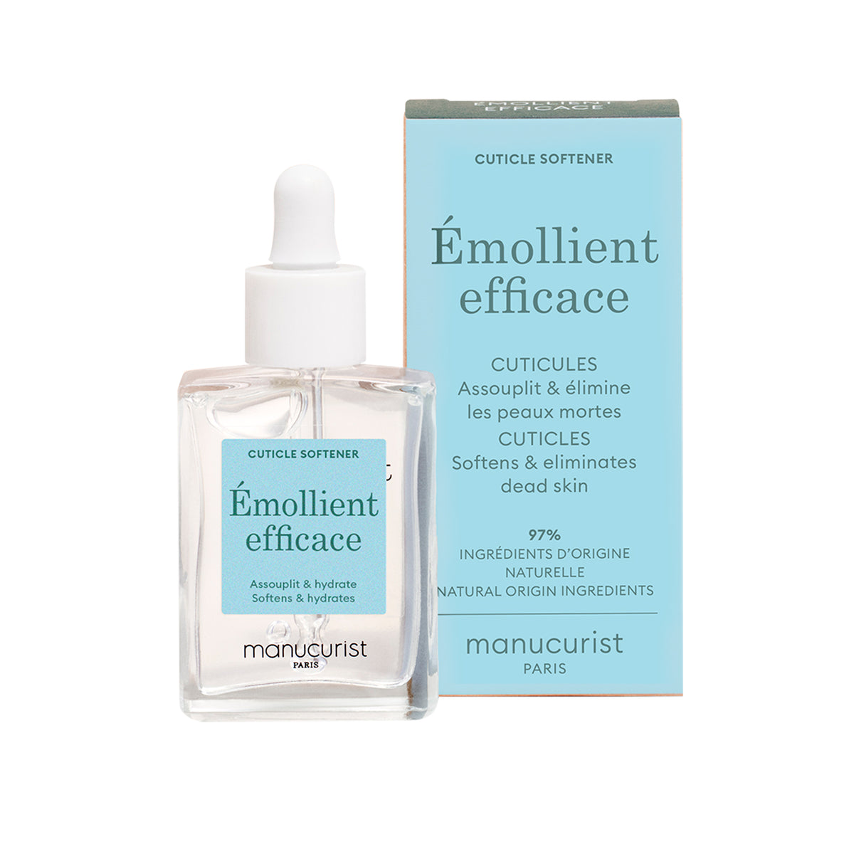 Manucurist Cuticle Remover on White background 