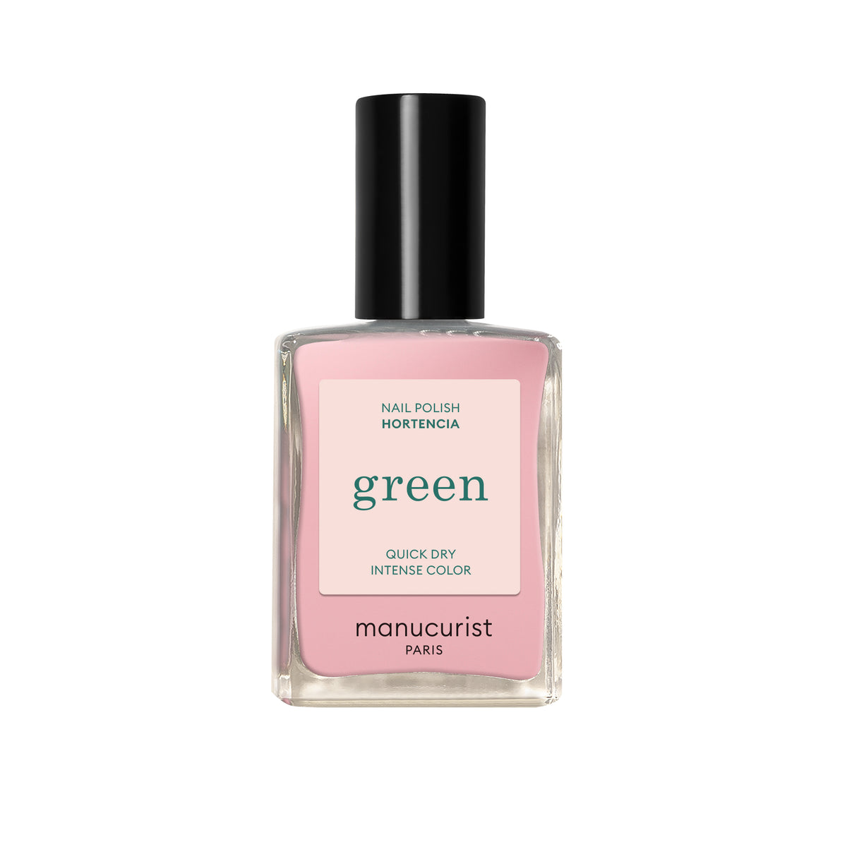 Bottle of The Manucurist Nail Polish in shade Hortencia.