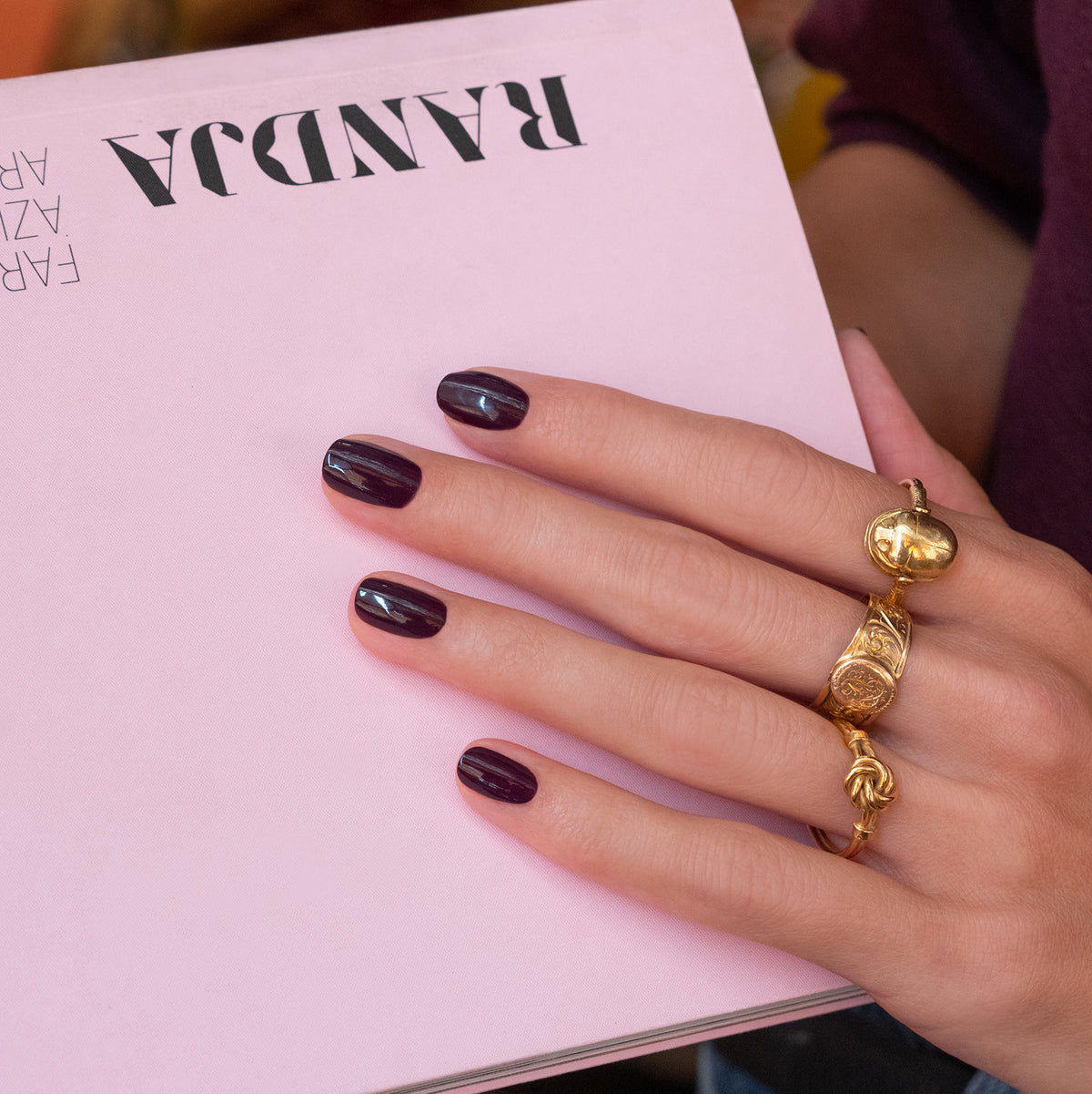 Nail Polish - Aubergine