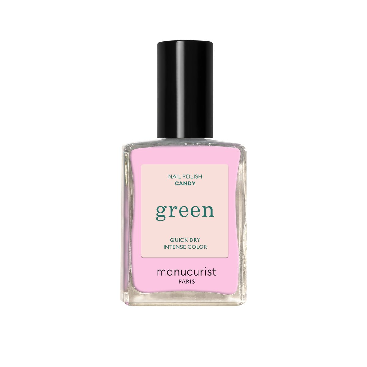 Bottle of The Manucurist Nail Polish in shade Candy.