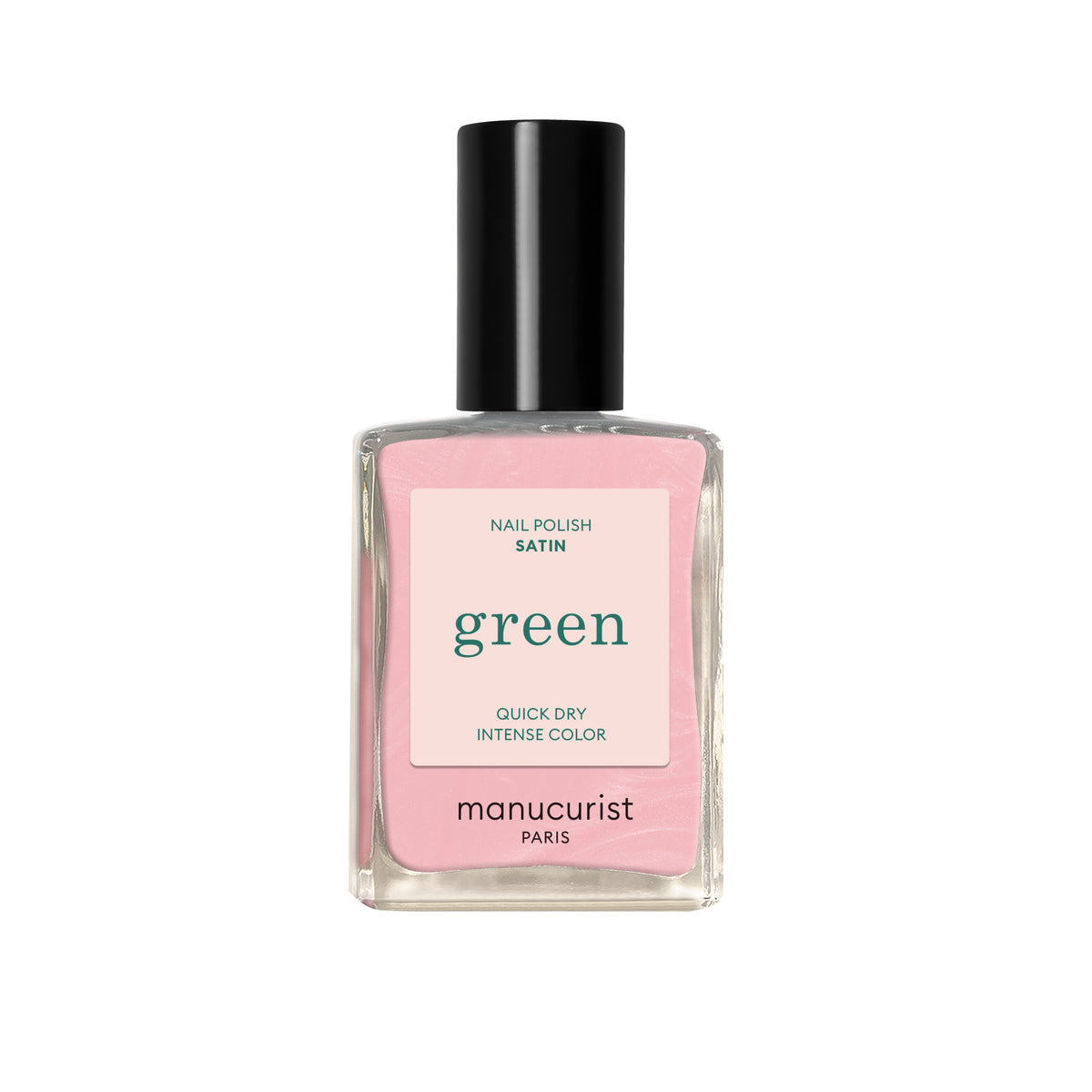 Bottle of The Manucurist Nail Polish in shade Satin.
