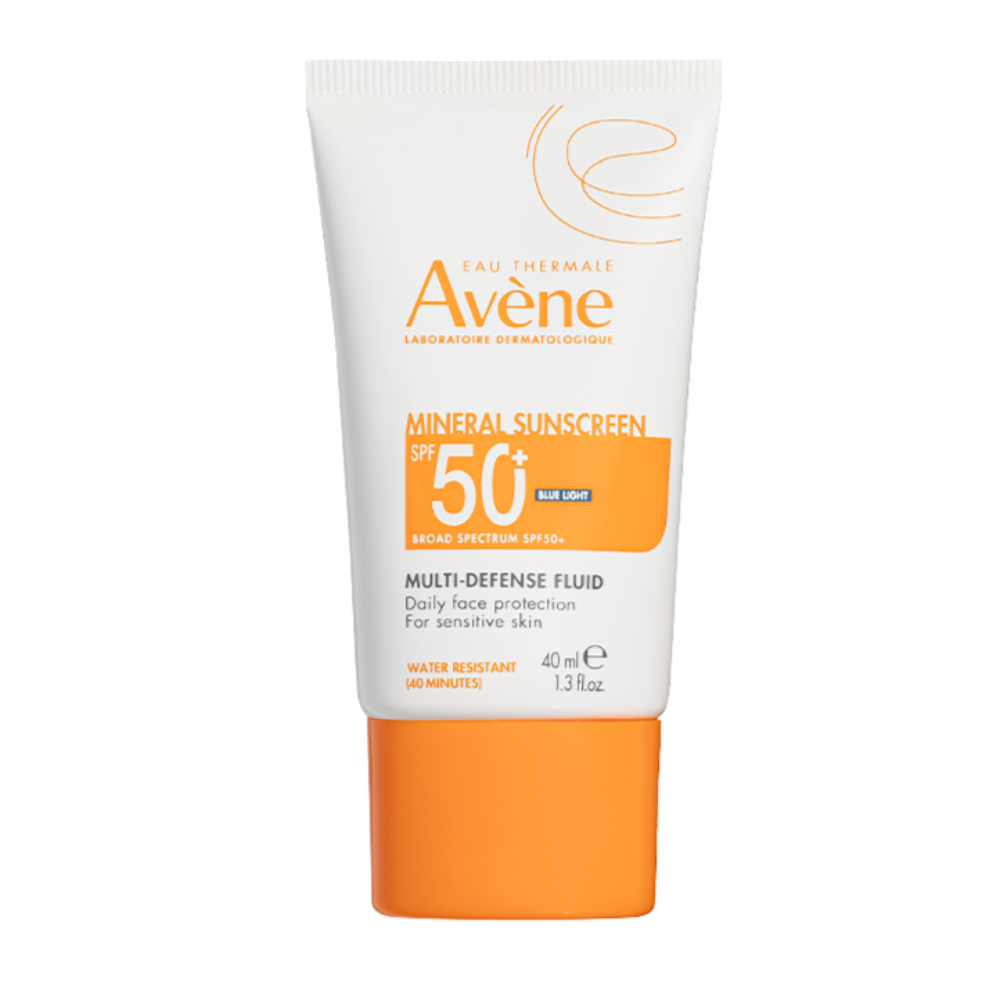 Avene Mineral Sunscreen Multi-Defense Fluid tube