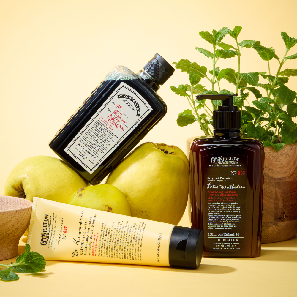 Co Bigelow Dr Hiousous Hand Lotion No 007, CO Bigelow Herbal Comfort Soak 122, CO Bigelow Lotion Mentholous 001