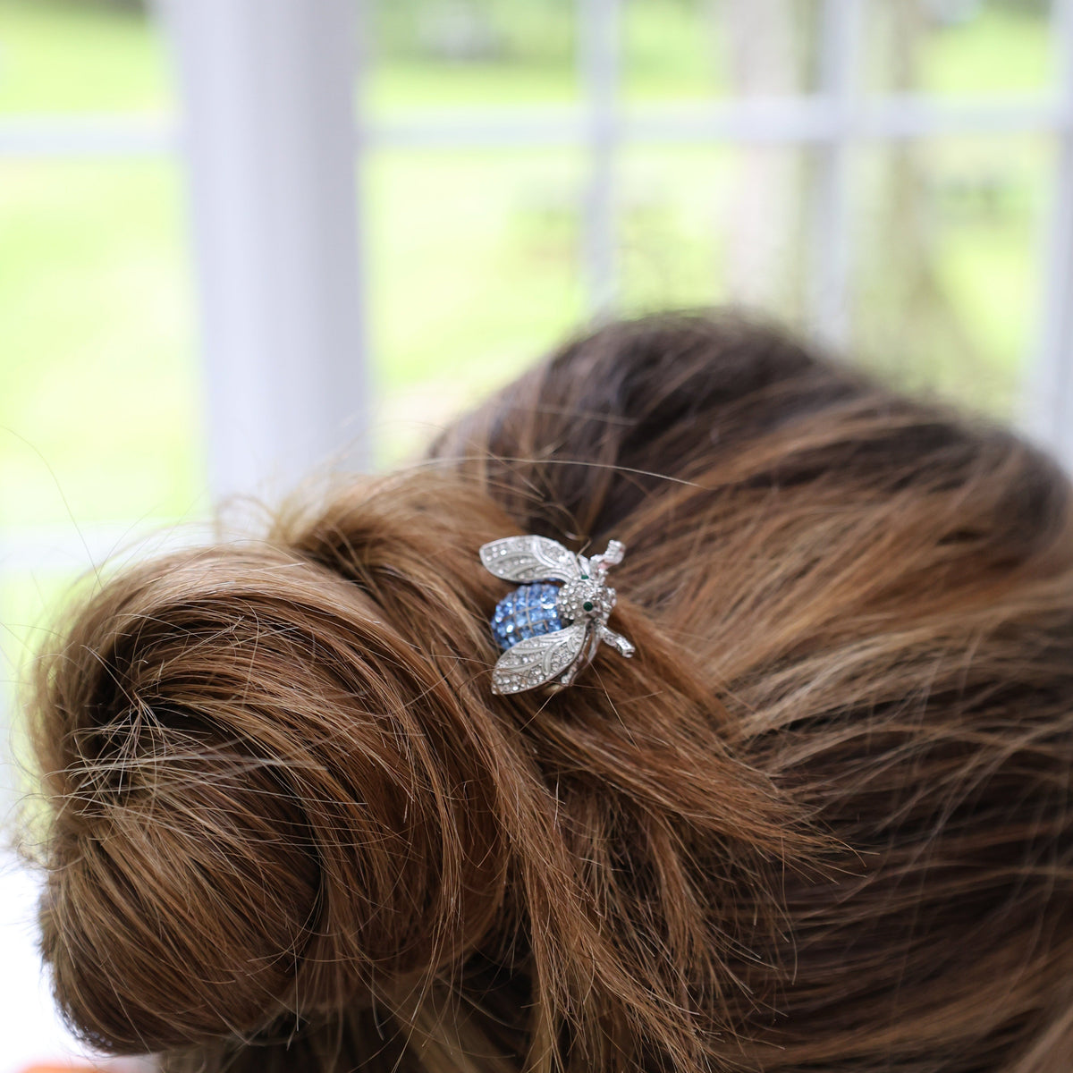 Sparkle Bee Hairpin - Large