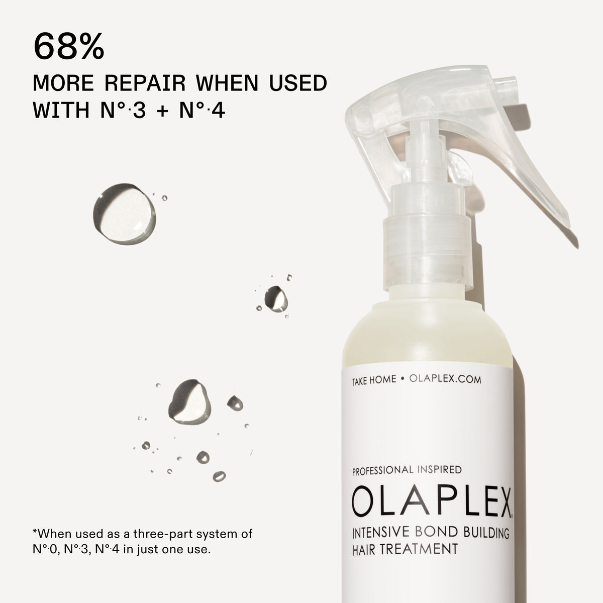 No. 0 Intensive Bond Builder Hair Treatment Spray