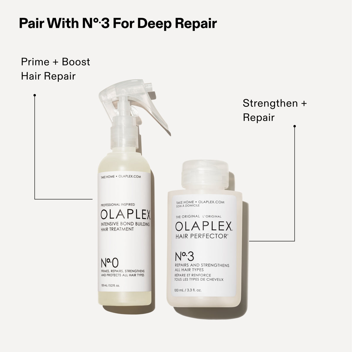 No. 0 Intensive Bond Builder Hair Treatment Spray