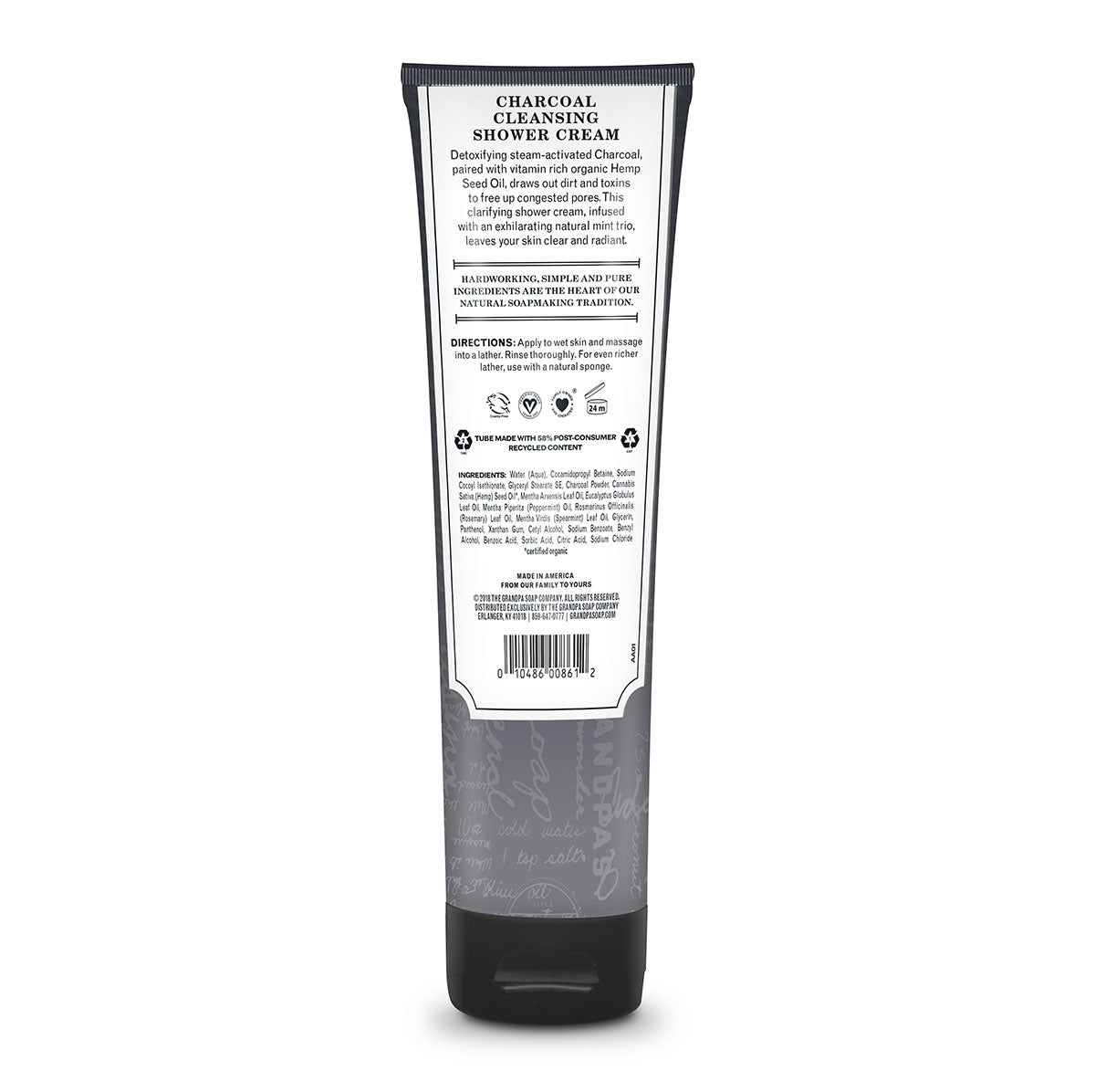 Charcoal - Shower Cream