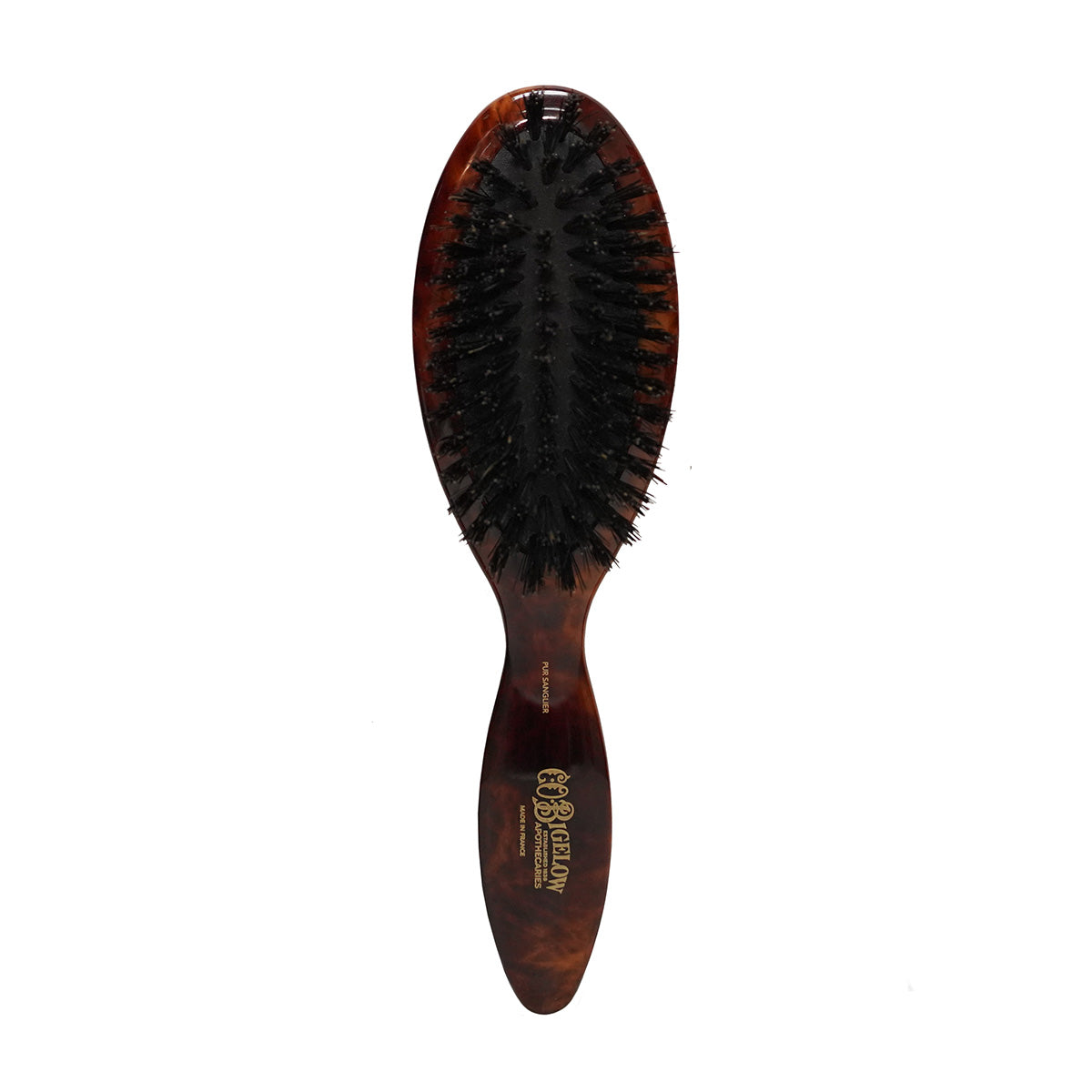 C.O. Bigelow Petite Boar Bristle Hairbrush on a white background