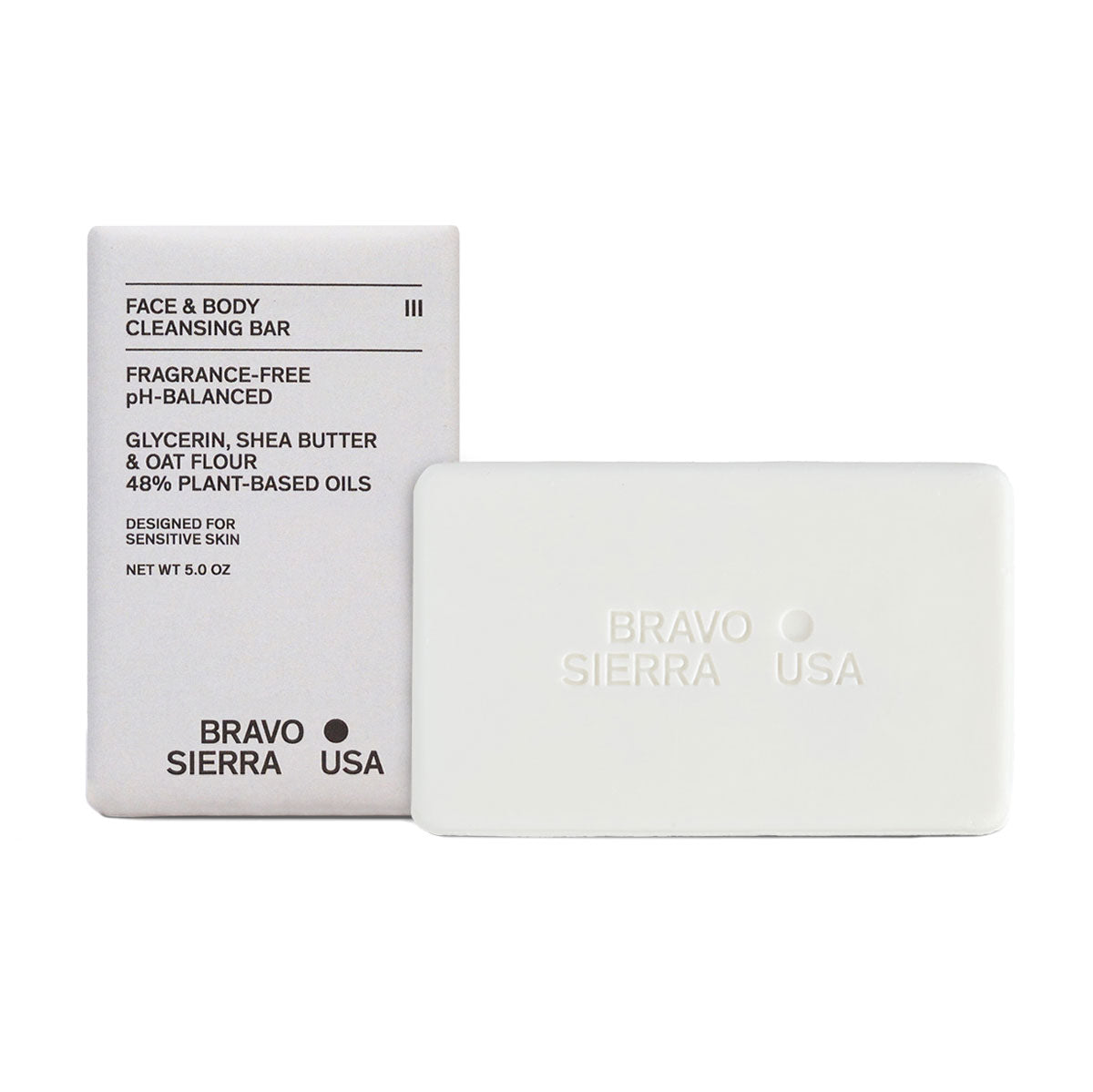 Bravo Sierra Face and Body Cleansing Bar