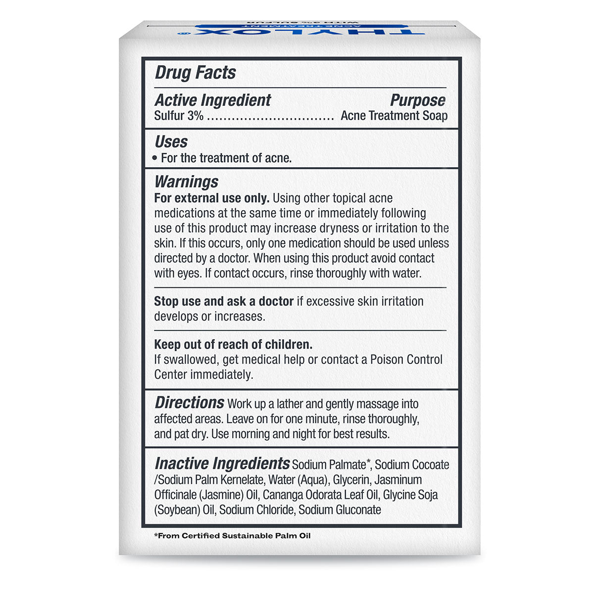 Thylox Acne - Bar Soap