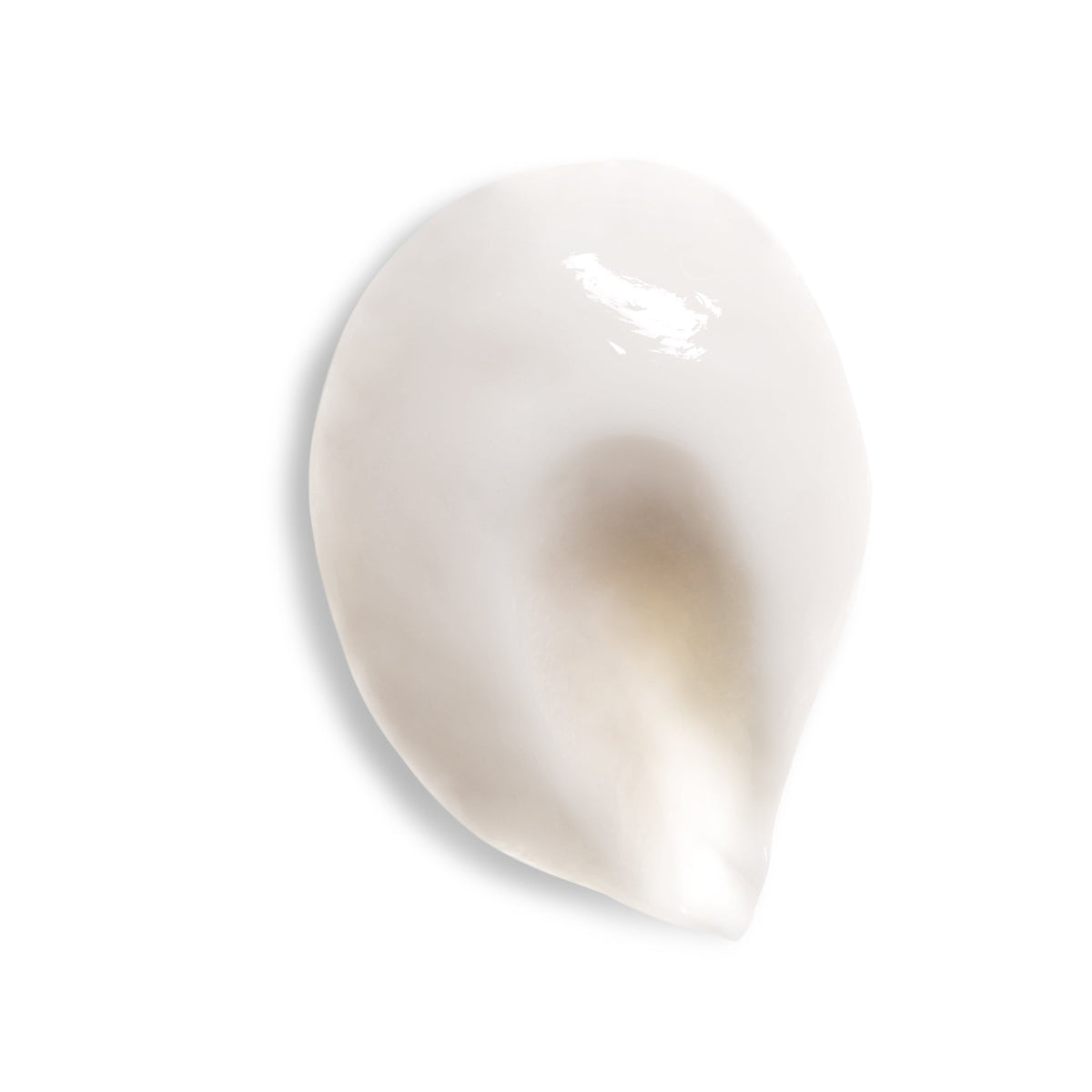 Korres Cream dollop on a white background.