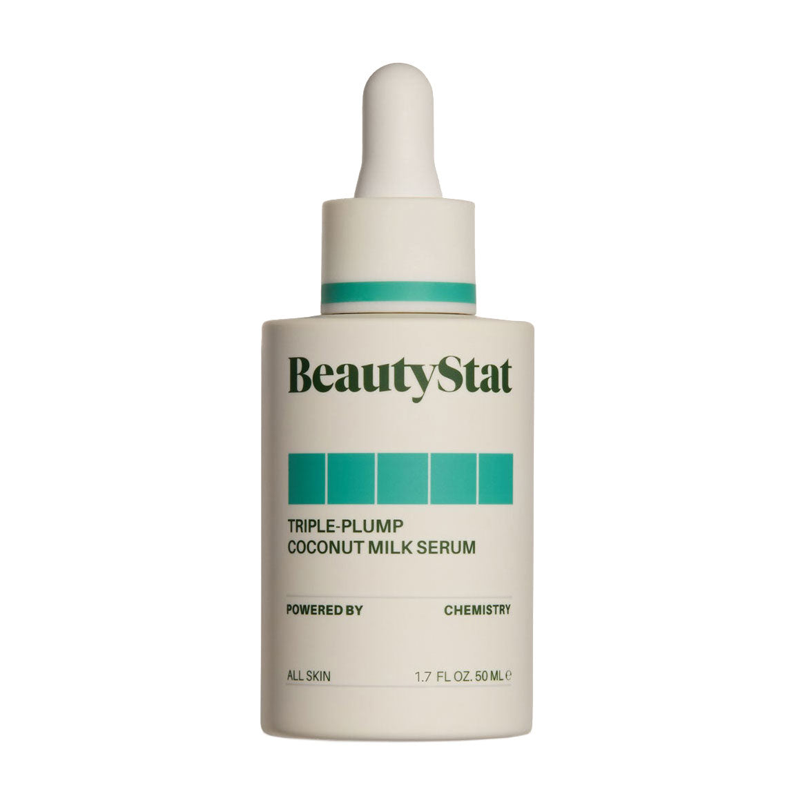 BeautyStat Triple-pump Coconut Milk Serum on a white background