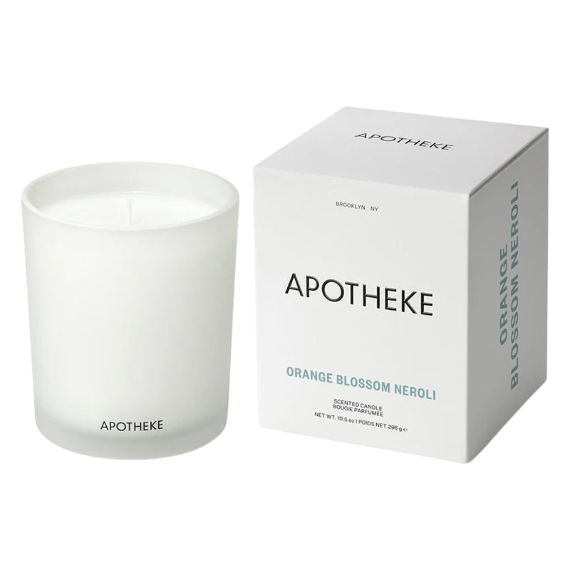Orange Blossom Neroli Classic Candle on a white background.