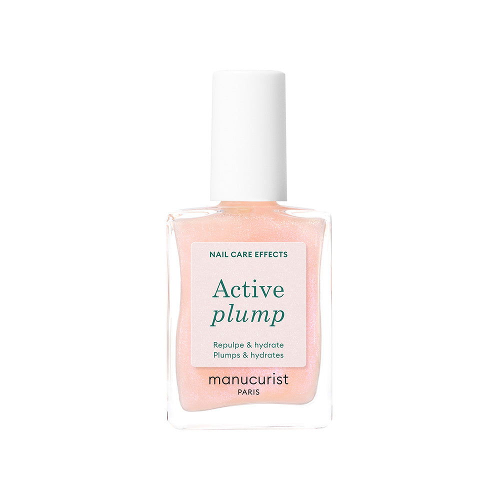 Manucurist Active Plump Nail Polish on White background 