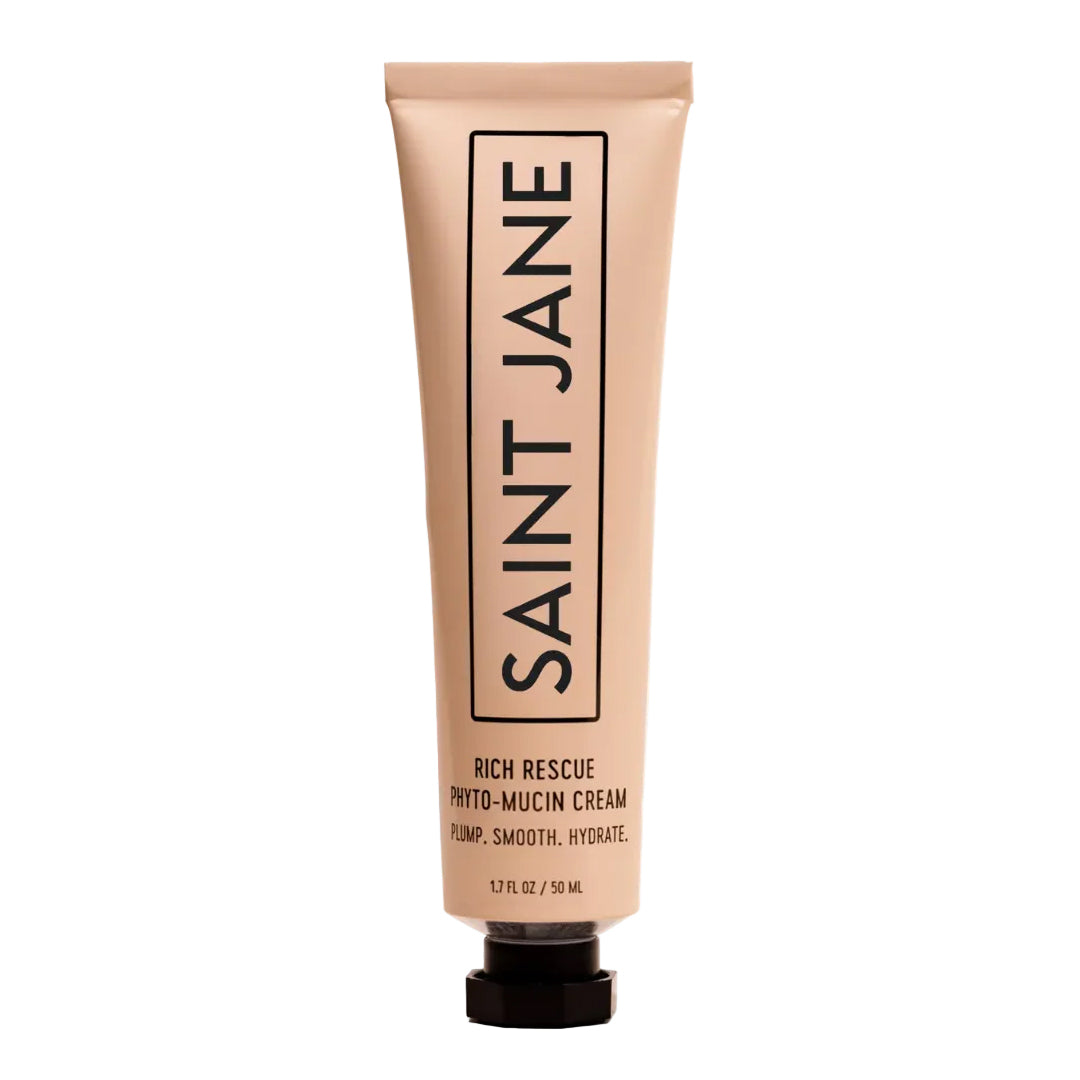Tube of Saint Jane Rich Rescue Cream on a white background