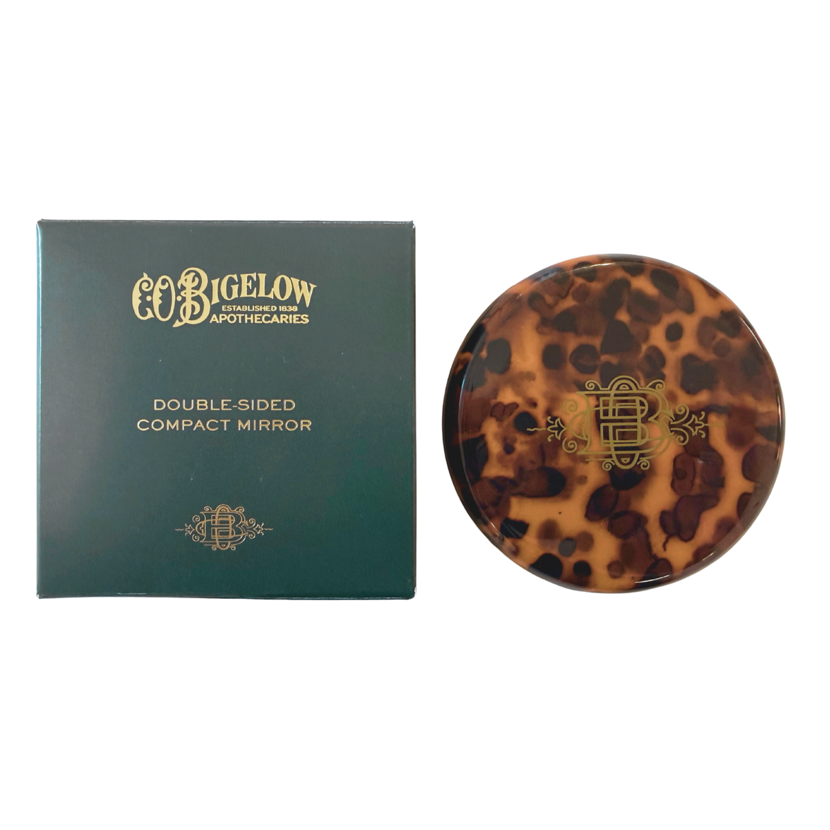 Tortoise Double-Sided Mirror Compact