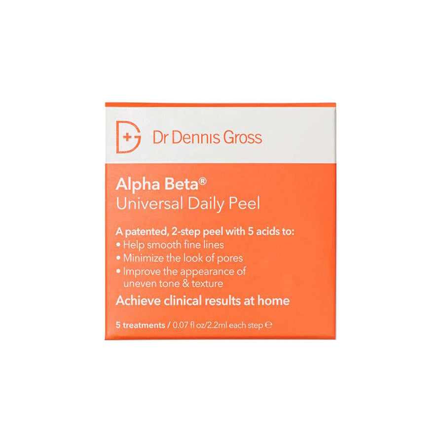 Dr Dennis Gross Alpha beta Universal Daily Peel Treatment packet.
