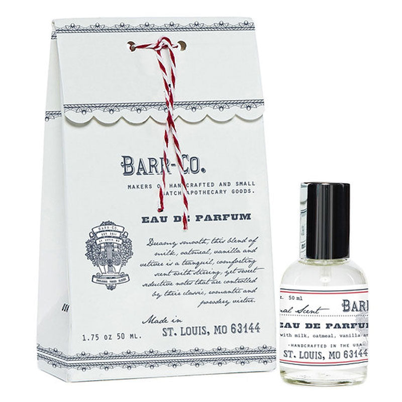 Barr-Co. Eau de Parfum Original scent next to its packaging
