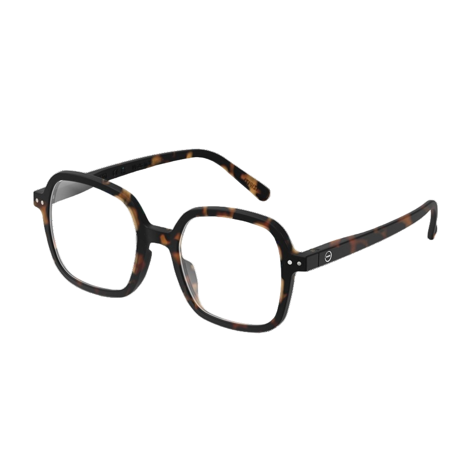 Tortoiseshell eyeglasses  on a white background