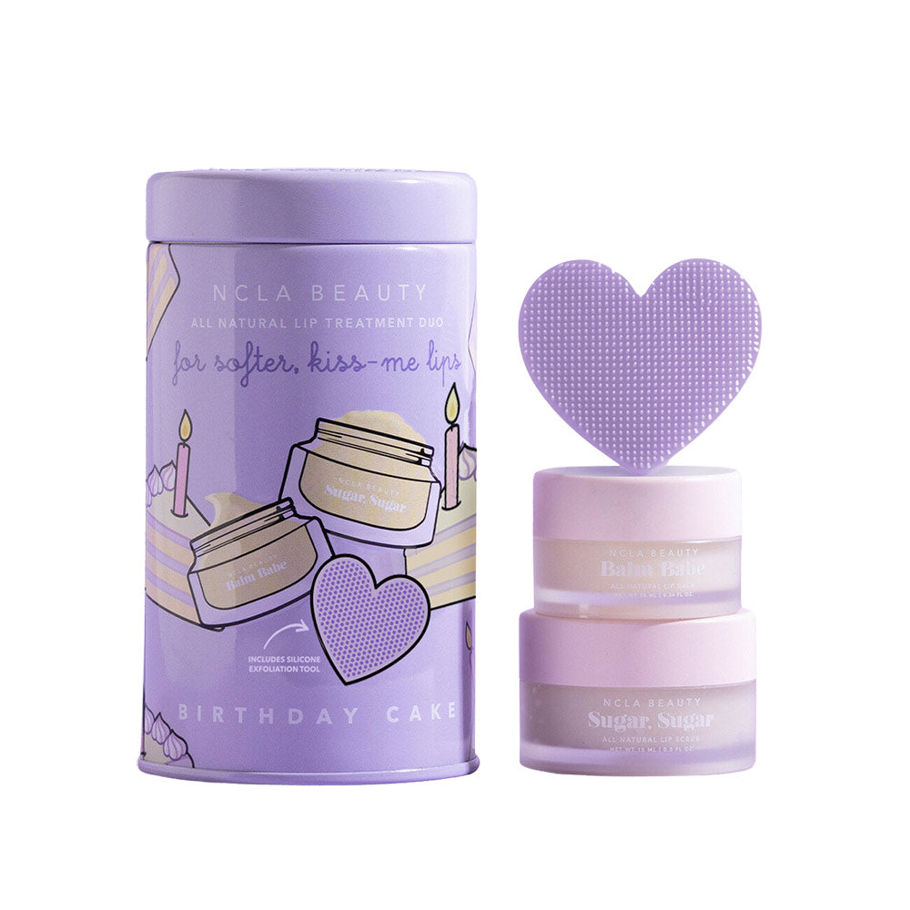 Birthday Cake Lip Care Duo + Lip Scrubber