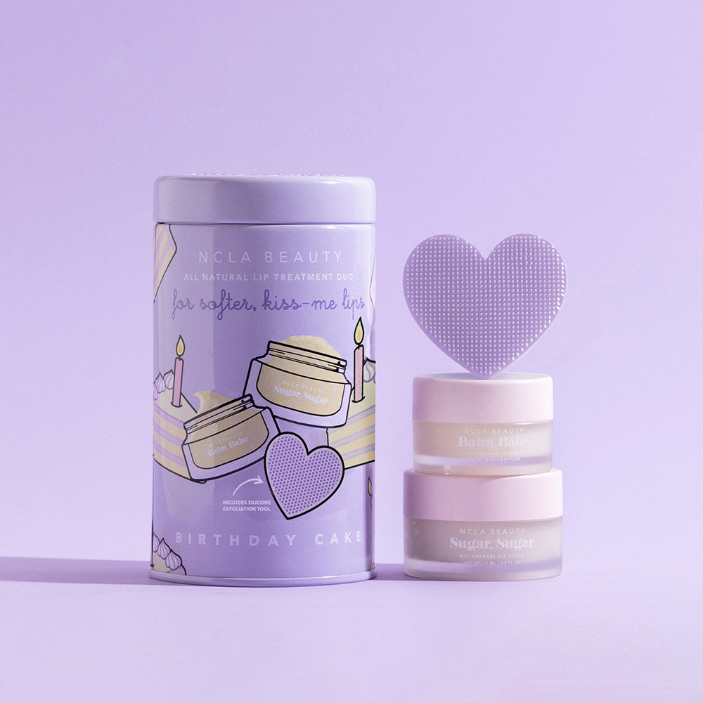Birthday Cake Lip Care Duo + Lip Scrubber
