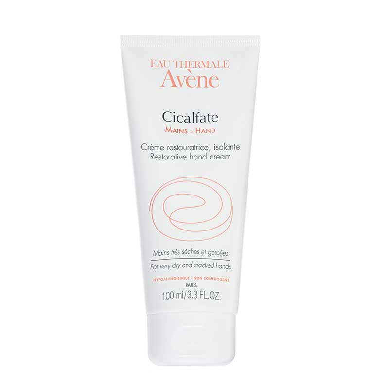 A tube of Avene Cicalfate Restorative Hand Cream.