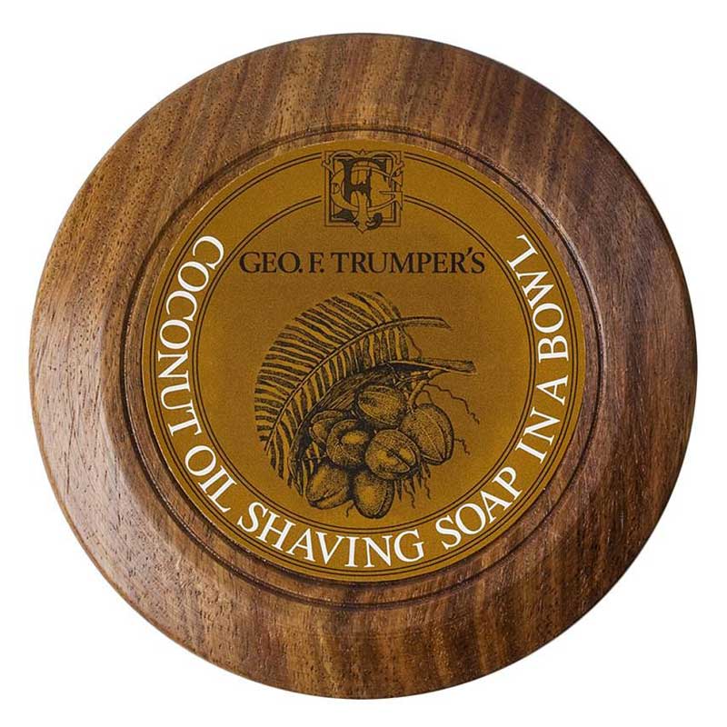 Geo F. Trumper Shaving Soap with Wood Bowl - Coconut