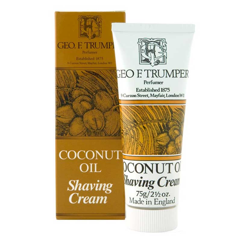 Geo F Trumper Shaving Cream Tube - Coconut