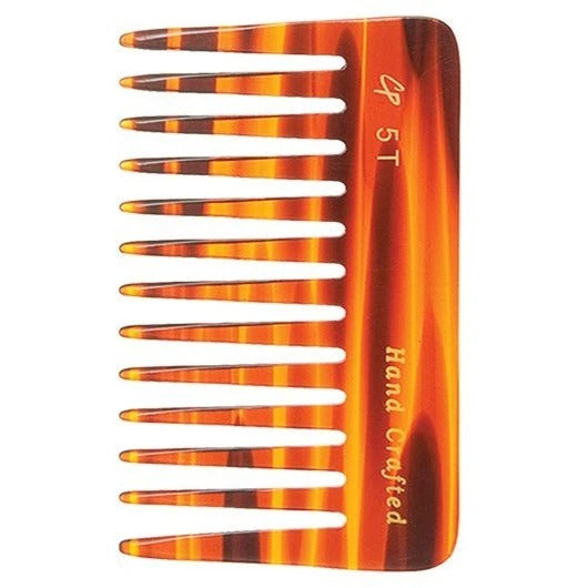 Creative Wide Tooth 4 inch Tortoise Comb # C5T
