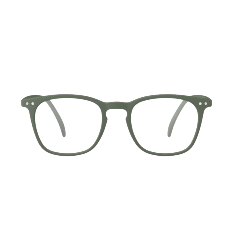 Pair of glasses on a white background