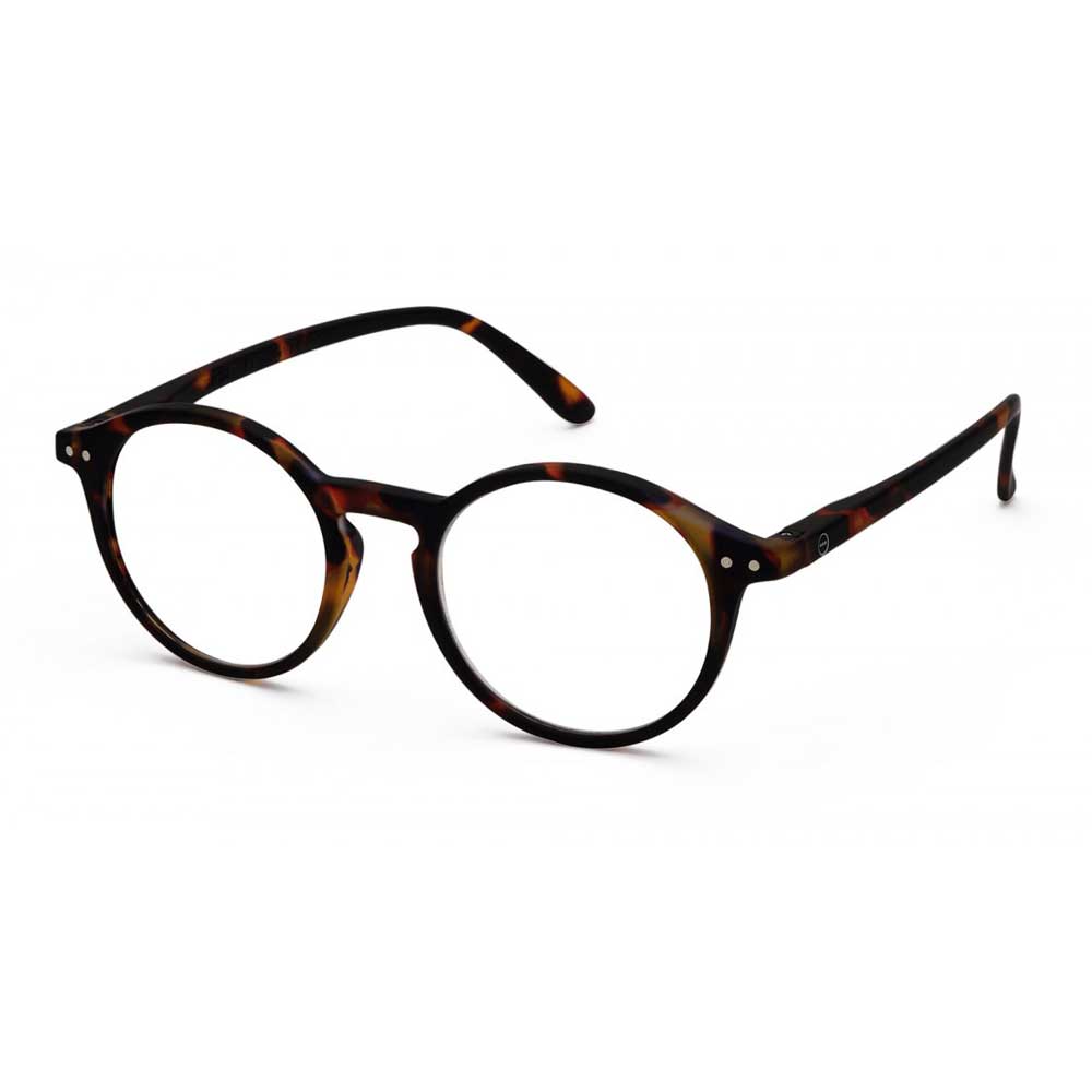 Izipizi Paris Reading Glasses # D - The Iconic - Tortoise (open view)
