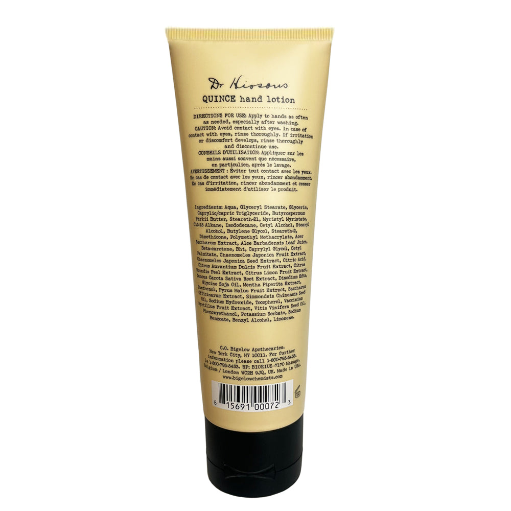 Co Bigelow Dr Hiousous Hand Lotion No 007 