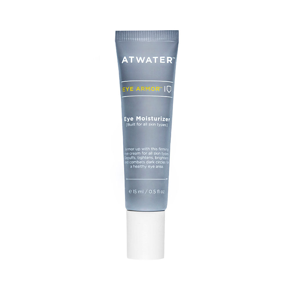 ATWATER Eye Moisturizer tube packaging with blue and white colors