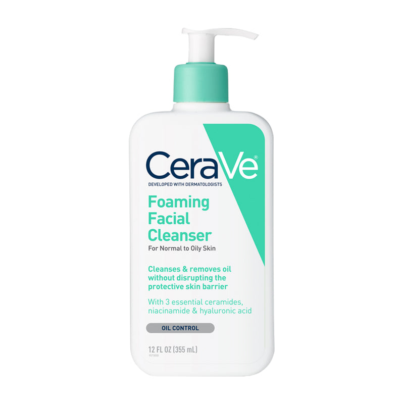cerave foaming facial cleanser 12oz