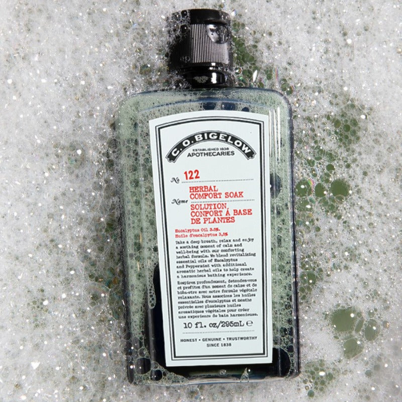 CO Bigelow Herbal Comfort Soak in bathtub