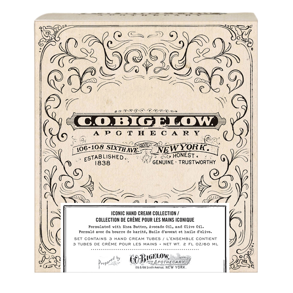 Iconic Collection Hand Cream Set - West Village Rose, Aqua Mellis, Bergamot