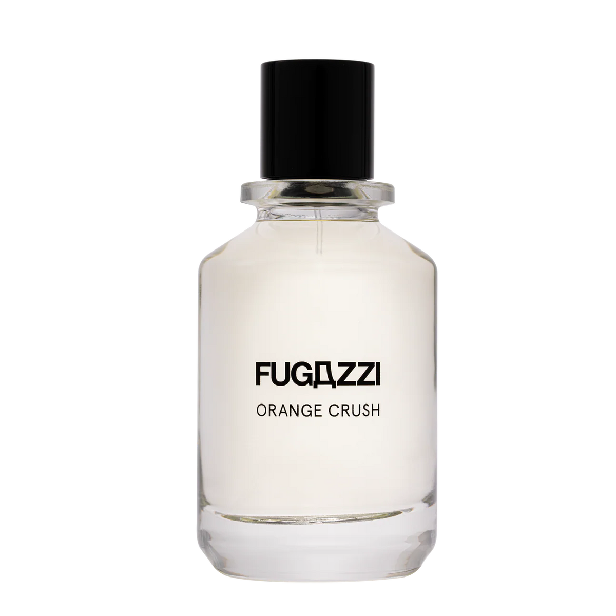 Fugazzi Orange Crush bottle on white background