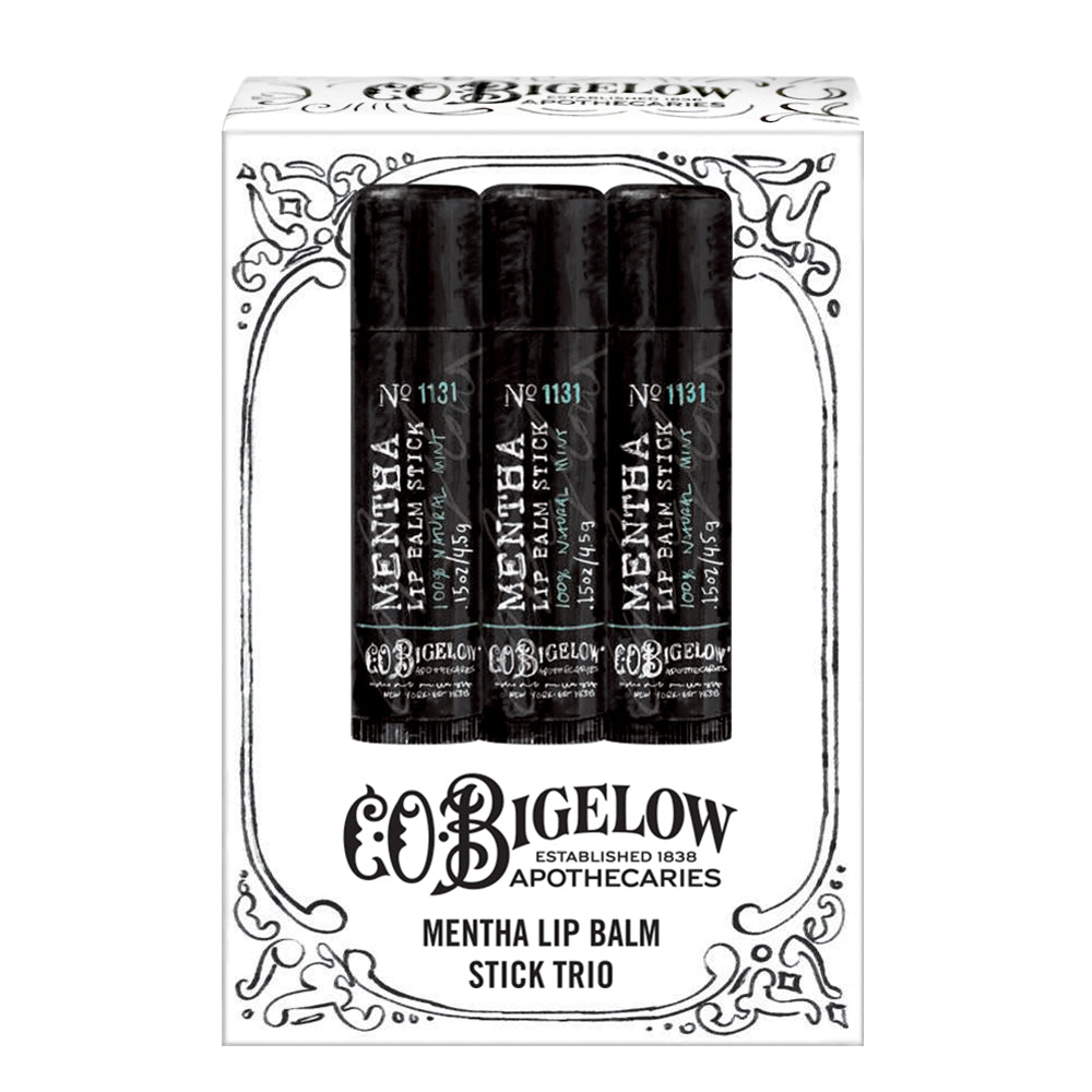 Mentha Lip Balm Stick Trio