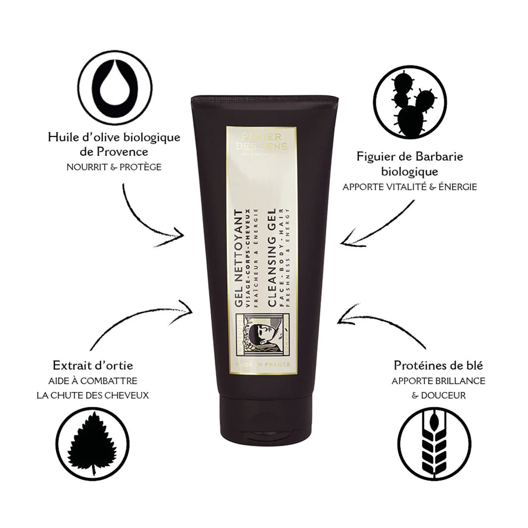 3-in-1 Shower Gel for Men - Body, Hair & Face
