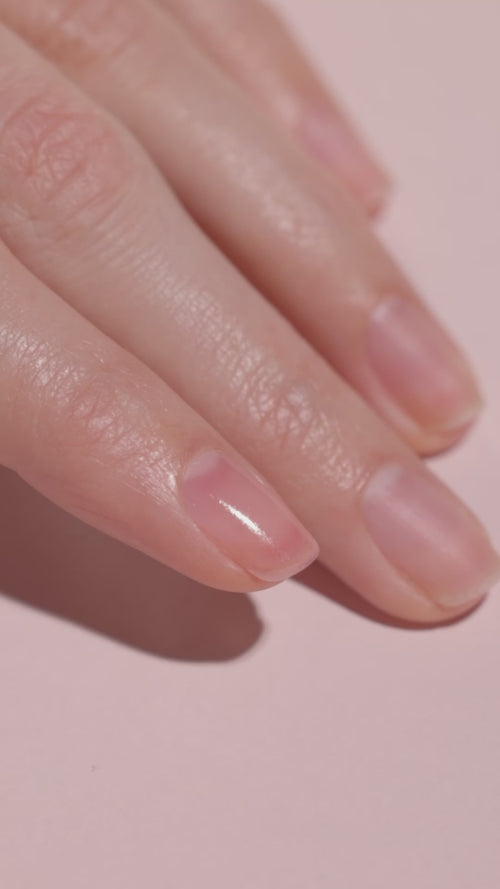 Video of Manucurist Active Glow in Cranberry being applied to nails 
