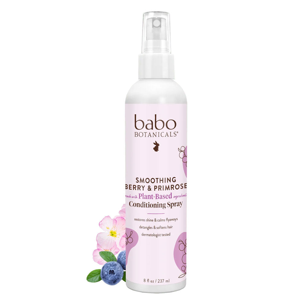 babo botanicals smoothing detangling spray 