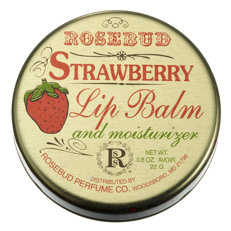 Smith's Rosebud Strawberry Lip Balm Tin