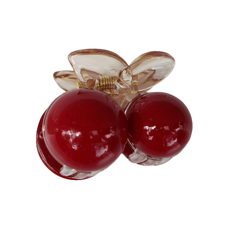 Classic Cherry Jaw Clip
