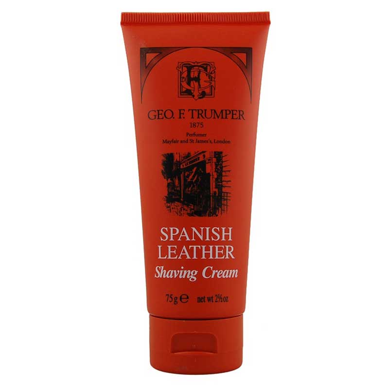 Shaving Cream Tube - Spanish Leather